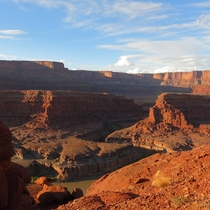 My camping spot outside of Canyonlands National Park UT 