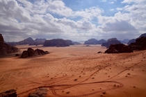 My cousin moved to Jordan in  and she took my friend and me to Wadi Rum for a desert adventure in dec  