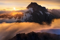 My favourite mountain Mount Tutoko Fiordland New Zealand OC x