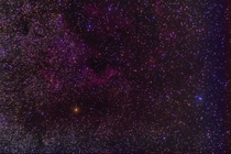 My first attempt at taking a picture of nebulae - this is the North America nebula