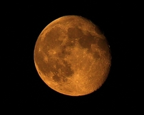 My first moon picture Taken the other night 