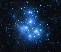 My first picture of the pleiades super stoked about how well it turned out