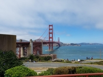 My last trip to SF Caught the Golden Gate Bridge fog free