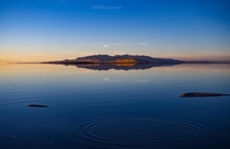 My New Favorite Desktop Picture OC Antelope Island Utah 