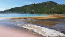 My photo of the Grand Prismatic Spring Yellowstone 