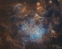 My photo of the Tarantula Nebula - the most active star forming region ever discovered in outer space 