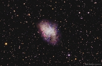 My picture of the Crab Nebula