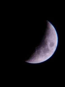 My shot of the moon last night taken in the southern US