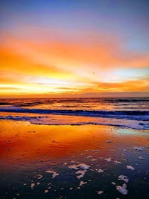 Myrtle Beach South Carolina  One of the most beautiful sunrises over the beach that Ive seen to date