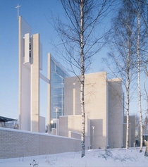Myyrmako Church by Juha Leivisk Helsinki Finland 