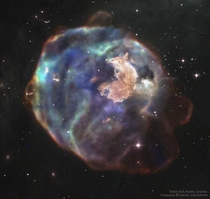 NA Supernova Remnant in Visible and X-ray