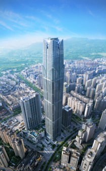 Nanning Logan Century  tower in Nanning China