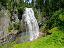 Narada Falls in Mt Rainier National Park 