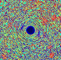 NASA made Computer-Simulated Supermassive Black Hole at Core of a Galaxy