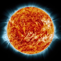 NASAs data from their solar probe is public domain I downloaded some data and processed it to create this image 