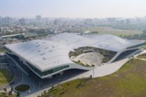 National Kaohsiung Centre for the Arts in Taiwan is dubbed as worlds largest performing arts centre under one roof