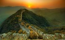 Nature doing what the Mongolians couldnt do Great Wall of China