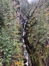 Natures Call  Gorge Creek Falls North Cascades NP  