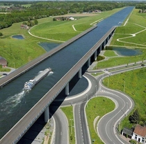 Navigable Aqueduct - Belgium