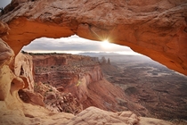nd Sunrise Mesa Arch Canyonlands NP 