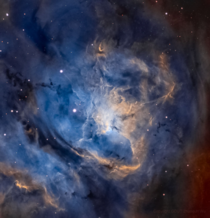 Near the Center of the Lagoon Nebula by Zhuoqun Wu Chilescope