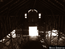 Neglected Barn Interior - Nebraska