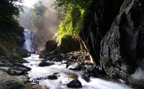 Neidong waterfall Taiwan 
