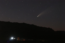 Neowise comet  July   Baja camping trip OC