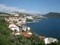 Neum Bosnia and Herzegovinas only city on its km mi coastline on the Adriatic Sea 