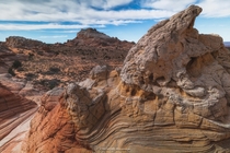 Never seen these type of alien landscapes before at the South Coyote Buttes Arizona check it out 