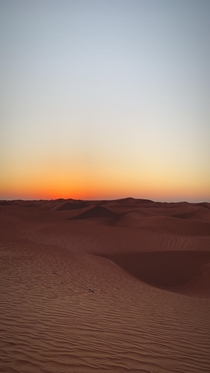Never thought Id be a big fan of deserts but UAE absolutely blew me away 