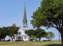 New Sweden Lutheran Church Texas built  -no architect found all that is said is built by local residents