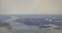 New York City from my flight