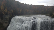 New Yorks Letchworth State Park in the fall 