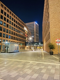 Newly built office complex in Cologne Germany