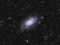 NGC  Barred Spiral Galaxy 
