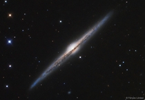 NGC  Galaxy on Edge 
