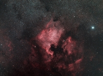 NGC   IC - North America amp Pelican Nebulae