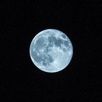 Nice pic of the moon I took