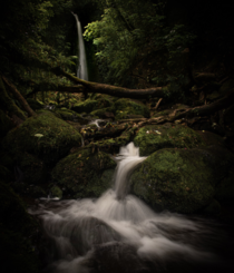 Nicols waterfall NZ 