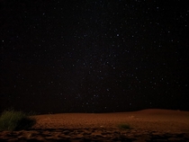 Night in the Sahara desert Zagora Morocco 