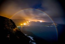 Night Rainbow in Hawaii 