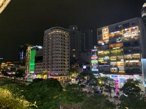 Night time Ho Chi Minh City