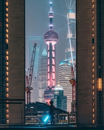 Night vibe of Shanghai