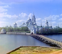 Nilov Monastery Stolobny Island Russia 
