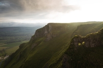 No AM hikes or fights with bears just a little mist and a lotta luck - Winnats Pass Peak District National Park UK 