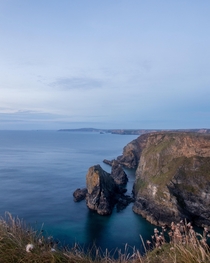 North Cliffs in Cornwall UK 