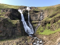 Northern Iceland waterfall 
