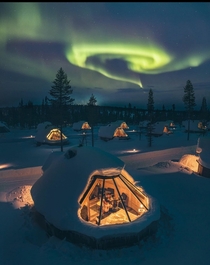 Northern Lights village- Finland Photographer-Harimao Lee