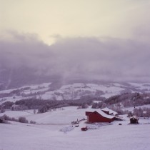 Norwegian winter landscape 